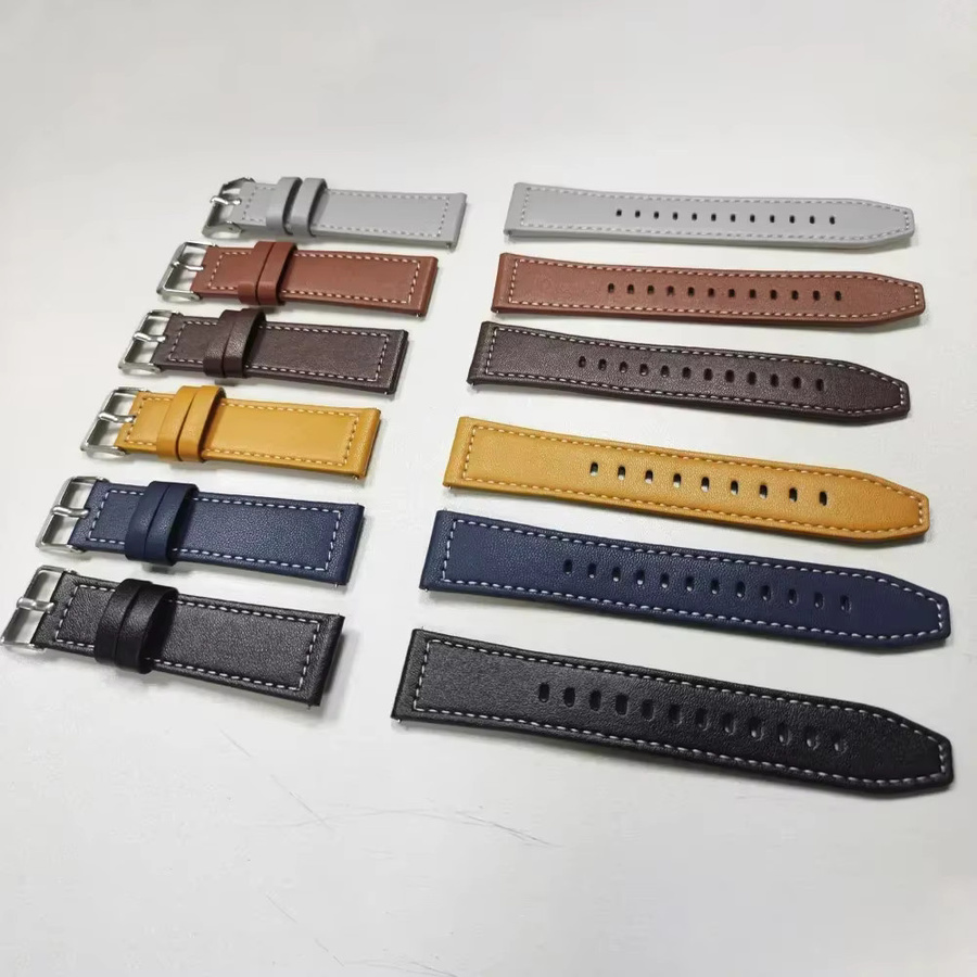 Huami Uhrenarmband Leder, Herren und Damen - Bild 1