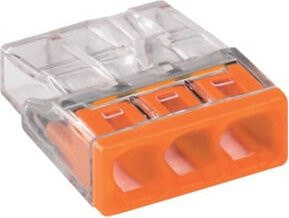 WAGO Steckklemme 3x0,5-2,5qmm orange - Bild 1