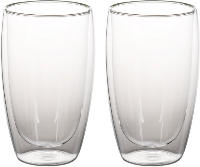 Genialo Thermogläser XXL transparent, 2 Stück, 450 ml pro Glas - Bild 1