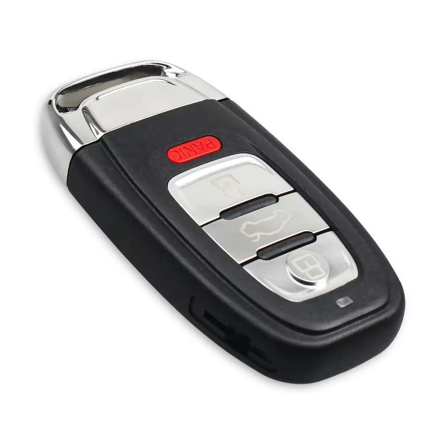 Keyyou Smart Fernbedienung Schlüssel für Audi A3 A4 A5 A6 A8 Quattro Q5 Q7 (2009-2015), 315MHz, Schwarz, P/N: 8K0959754F - Bild 2