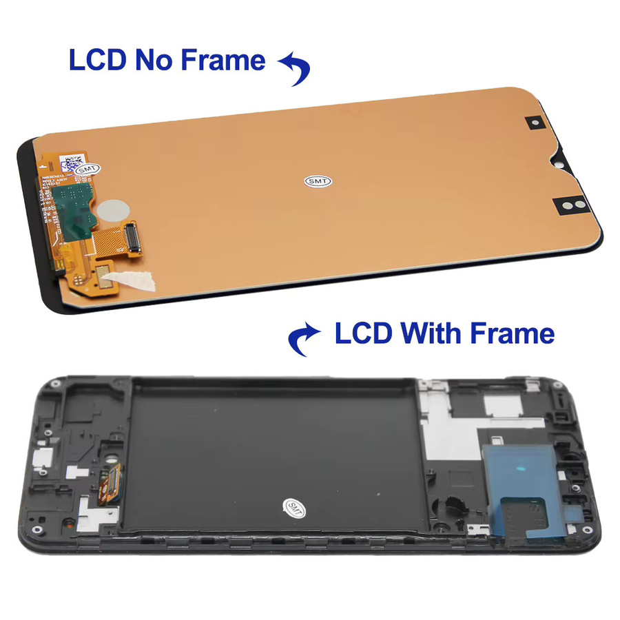 Samsung AMOLED LCD Display mit Touchscreen Digitizer Montage für Samsung A30s A307F A307G A307YN in Schwarz - Bild 2