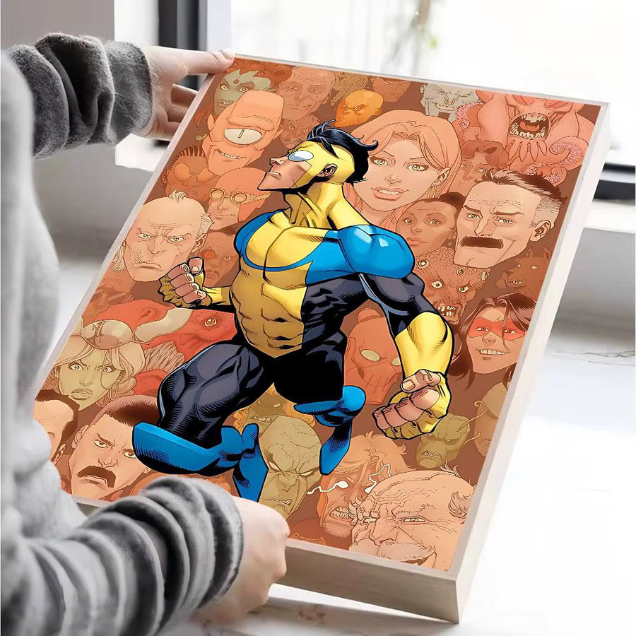 Potdemiel I-Invincible Cartoon-Poster im Vintage-Stil für deine Heimdekoration - Bild 6