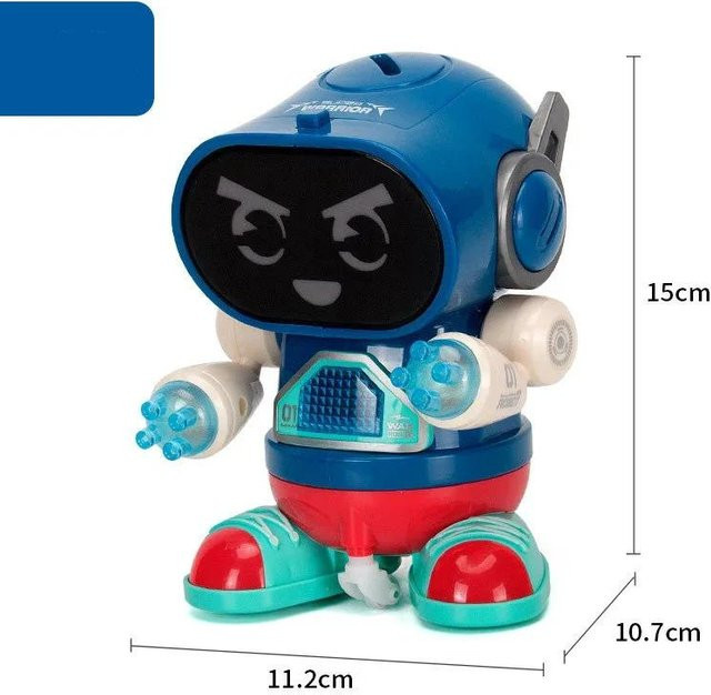 Kidsly Elektrische Tanzroboter, elektronische Haustiere, Schwarz, ab 3 Jahren - Bild 1
