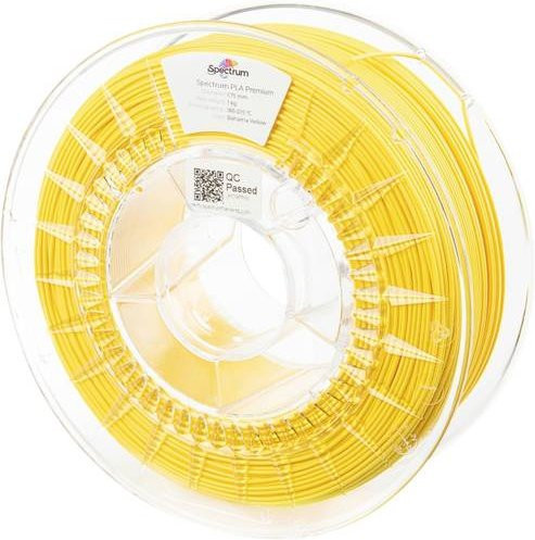 Spectrum Filaments PLA Premium Filament 1,75mm 1000g Bahama Yellow Gelb - Bild 1