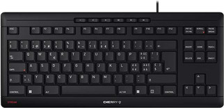 Cherry Stream Keyboard TKL Mechanische Tastatur mit CHERRY SX Switches, USB, QWERTZ, Schwarz und Grau - Bild 1