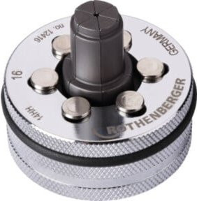Rothenberger Exzenterschleifer-Schleifscheibe ROLOCK Standard Silber 16x1,2mm - Bild 1