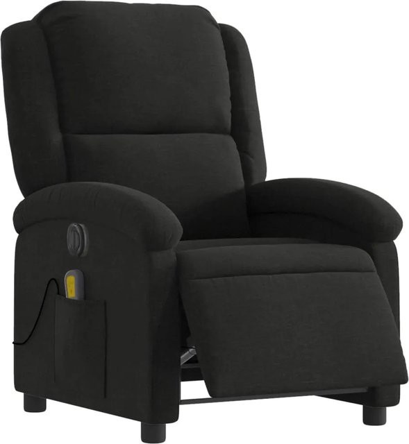 vidaXL Massagesessel Elektrisch Schwarz Samt Modell 11 - Bild 1