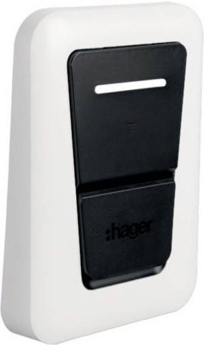 Hager XVS130 Deckplatte in Weiß - Bild 1