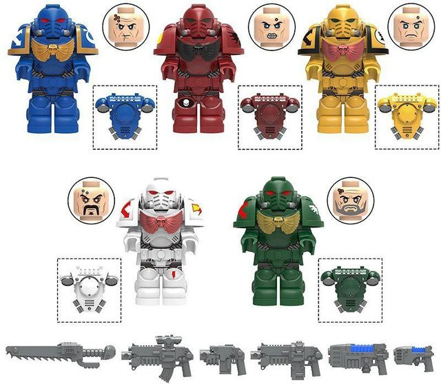 Leil WW Minifigur Explosionsschutzkleidung, Montagebausteine, Einzelfigur - Bild 1