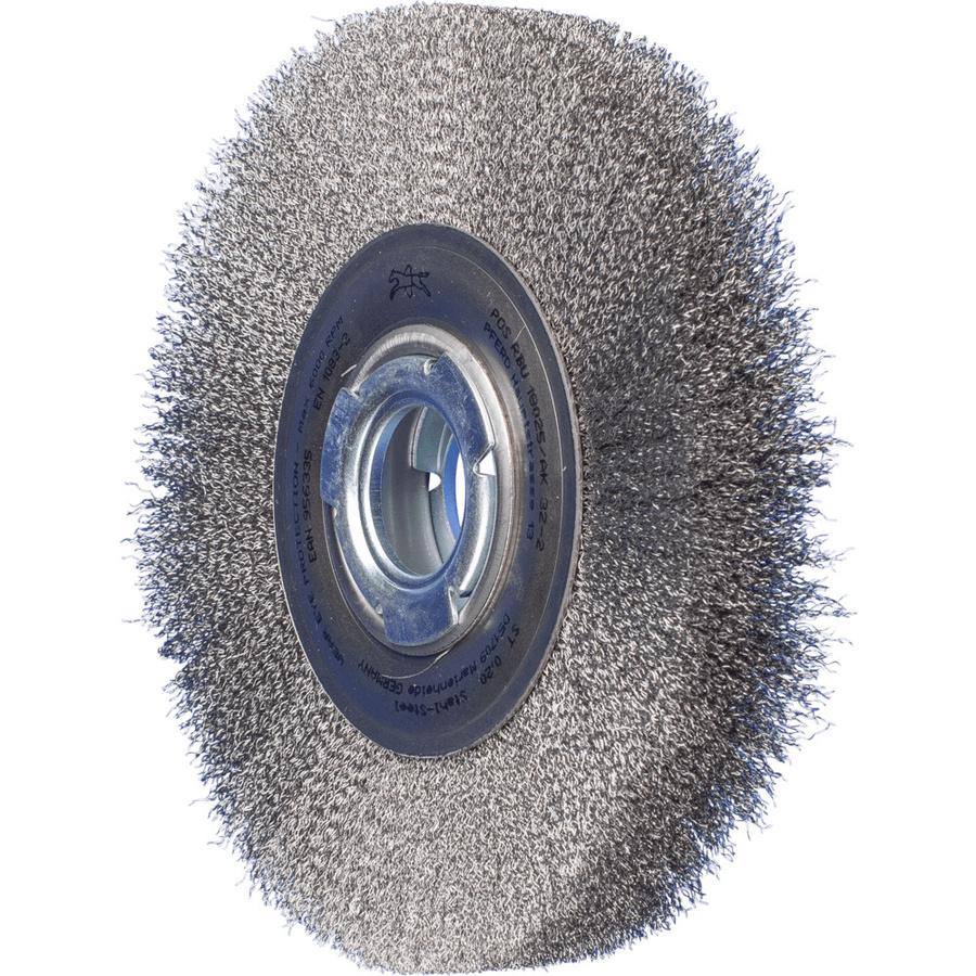 PFERD Rundbürste RBU ungezopft aus Stahl-Draht Ø 0,20 mm, Farbe Silber - Bild 2