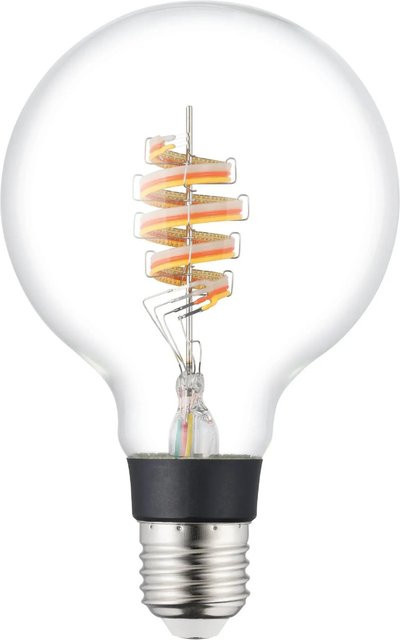 Eglo LED-Leuchtmittel Zigbee E27 G95 RGBW Glas Klar dimmbar - Bild 1