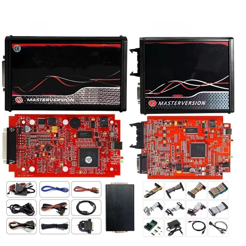 EKETOOL OBD2 Diagnose-ECU-Programmierer EU Red V2.80 KESS V5.017 KTAG V7.020 mit 4 LED und Murata Filter - Bild 5