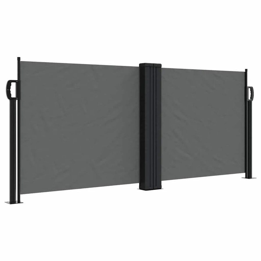 vidaXL Ausziehbare Seitenmarkise Anthrazit B/H: 100 x 1000 cm - Bild 2