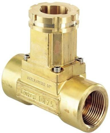 Bürkert Fitting für Durchflussmessungen S020 in Gold - Bild 1