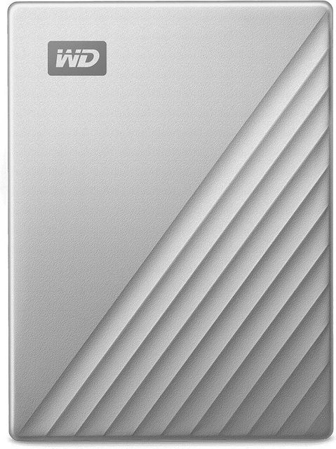 Western Digital My Passport Ultra for Mac Externe Festplatte 5 TB Silber USB-C - Bild 1