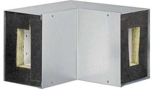 Hager L6921VERZ Inneneck in Silber/Stahl - Bild 1