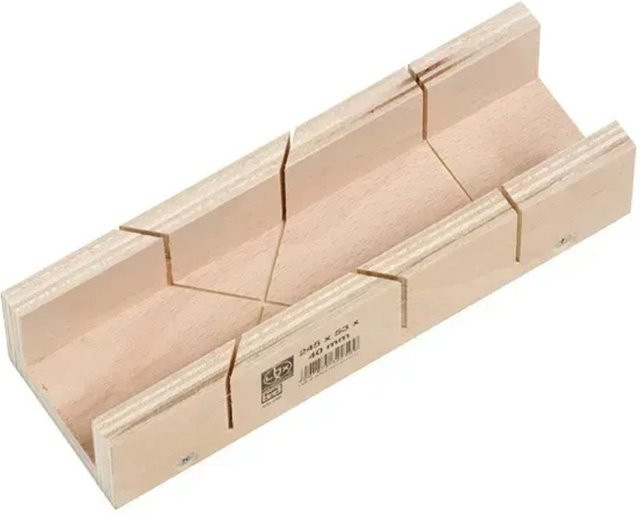 LUX-TOOLS Gehrungsschneidlade in Beige mit 24,5 cm Breite - Bild 1