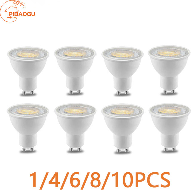 GU10 LED Strahler Birne für Innenbeleuchtung, Weiß, AC220V - Bild 1