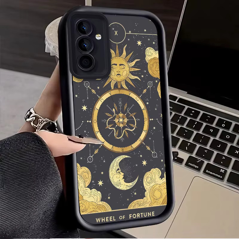 Samsung Galaxy Handyhülle Golden Starry Sky für Android Modelle - Bild 2