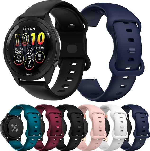 Garmin Uhrenarmband Silikon, 20mm 22mm, Unisex - Bild 1