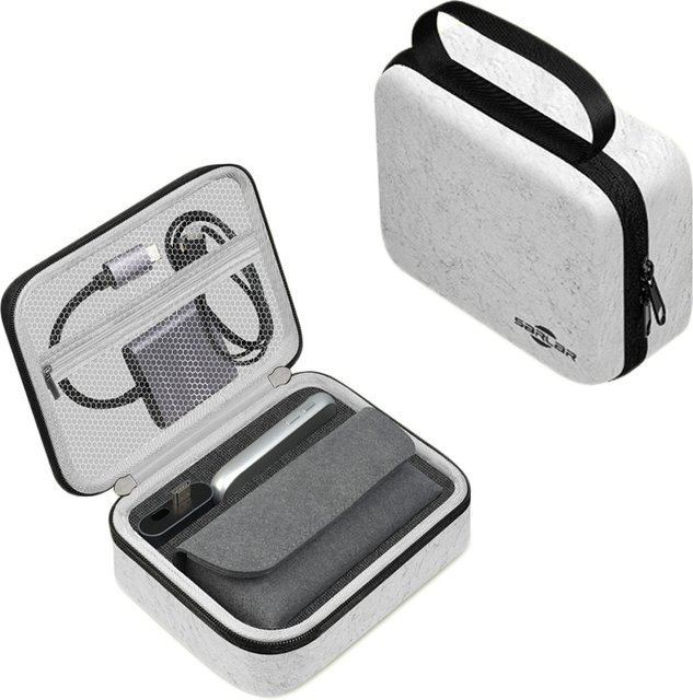 RayNeo Hartschalen-Etui in Weiß für AR-Brillen Air2, Air2s, Air3s, Air4 Pro, V4 und GT Max inklusive Adapter und Kabel - Bild 1