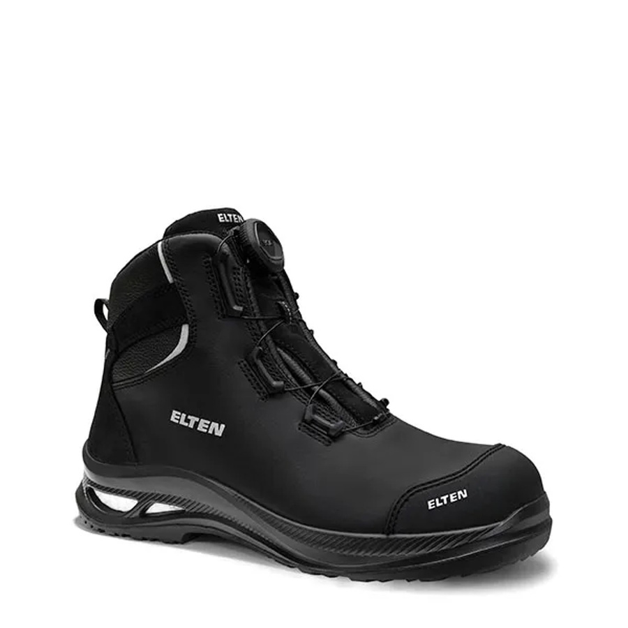 Elten Sicherheitsstiefel Terence XXG Pro Boa Black Mid ESD S3 Hi aus Rindleder, Größe 45 - Bild 2