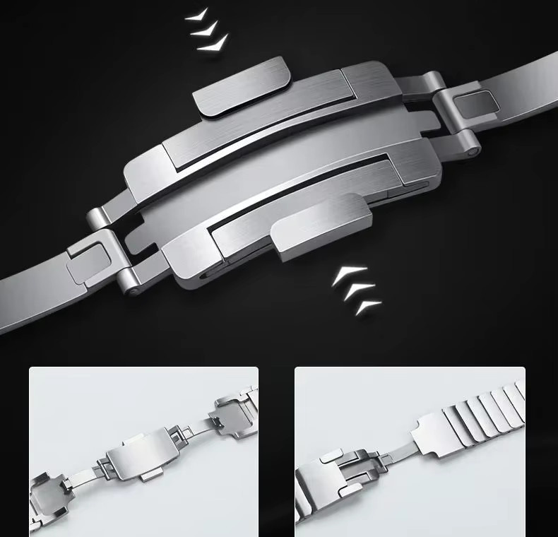 Nothing Uhrenarmband Edelstahl, Silber, 22 mm, Unisex - Bild 1
