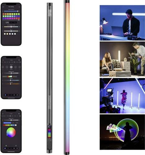 Neewer TL120C LED Videoleuchte in Schwarz mit Wi-Fi - Bild 1
