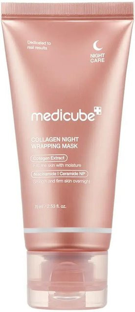 medicube Kollagen Nacht-Wrapping-Maske, Rosa - Bild 1