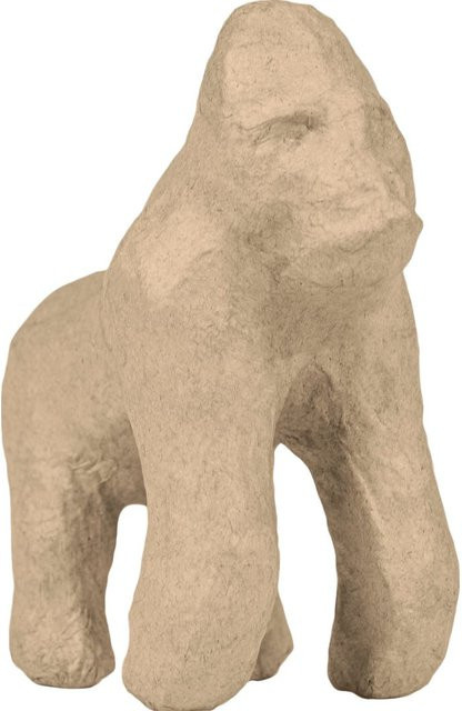 Décopatch Gorilla aus Pappmaché in Braun - Bild 1