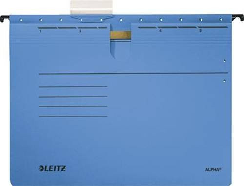 Leitz Hängehefter Alpha DIN A4 Blau 5er Pack - Bild 1