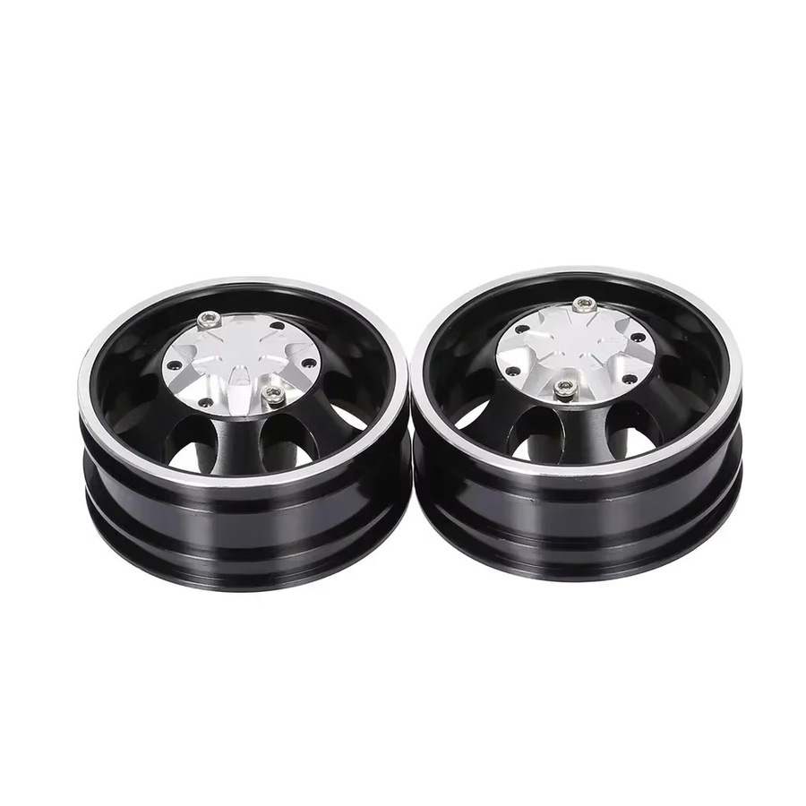 TIMEA RC Auto Metall Anhänger, 2-teiliges Set, 7 Speichen - Bild 2