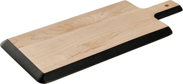 VEGA Servierbrett Belbo aus Holz in Ahorn und Schwarz, rechteckig mit Griffen, L: 51 cm, B: 22 cm, H: 1,9 cm - Bild 1