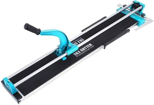 Manuelle Fliesen schneidemaschine VEVOR aus Stahl in Blau mit einer Breite von 120 cm - Bild 1