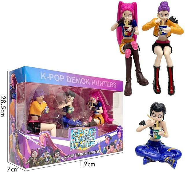 Fashnics Dämonenjäger K-Pop Rumi Mira Zoey Vinylpuppe Actionfigur ab 14 Jahren - Bild 1