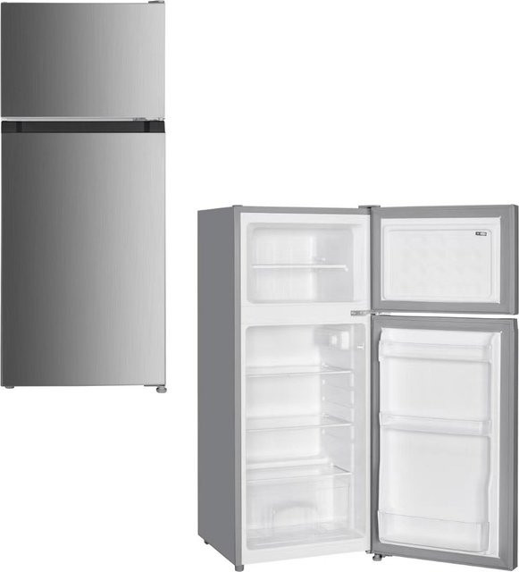 PKM Kühl-Gefrierkombination GK126EIX in Inox Design, Silber, H x B x T: 113 x 48 x 49 cm - Bild 2