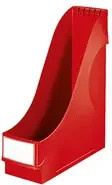 Leitz Stehsammler A4 aus Kunststoff in Rot, B/H/T: 9,5 x 32 x 29 cm - Bild 1