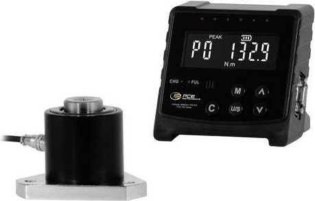 PCE Instruments Drehmomentmessgerät PCE-TWT 220NM zur Kalibrierung von Drehmomentsensoren, 1/2 Zoll, 22-220 Nm, Schwarz - Bild 1