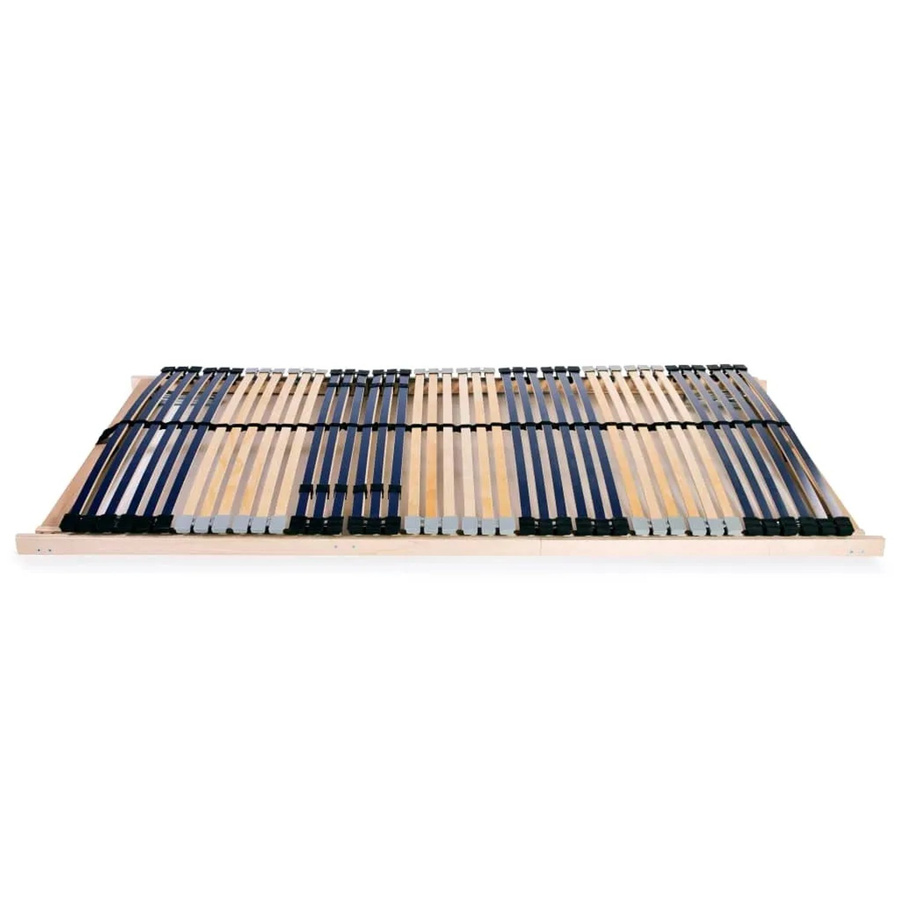 vidaXL Lattenrost aus Buchenholz und Birkenholz in Braun, 7 Zonen, B/T: 100 x 200 cm - Bild 2