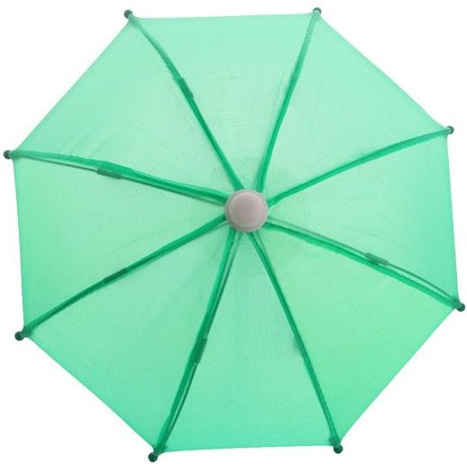 KTB Mini Regenschirm, Puppenzubehör, Grün - Bild 1