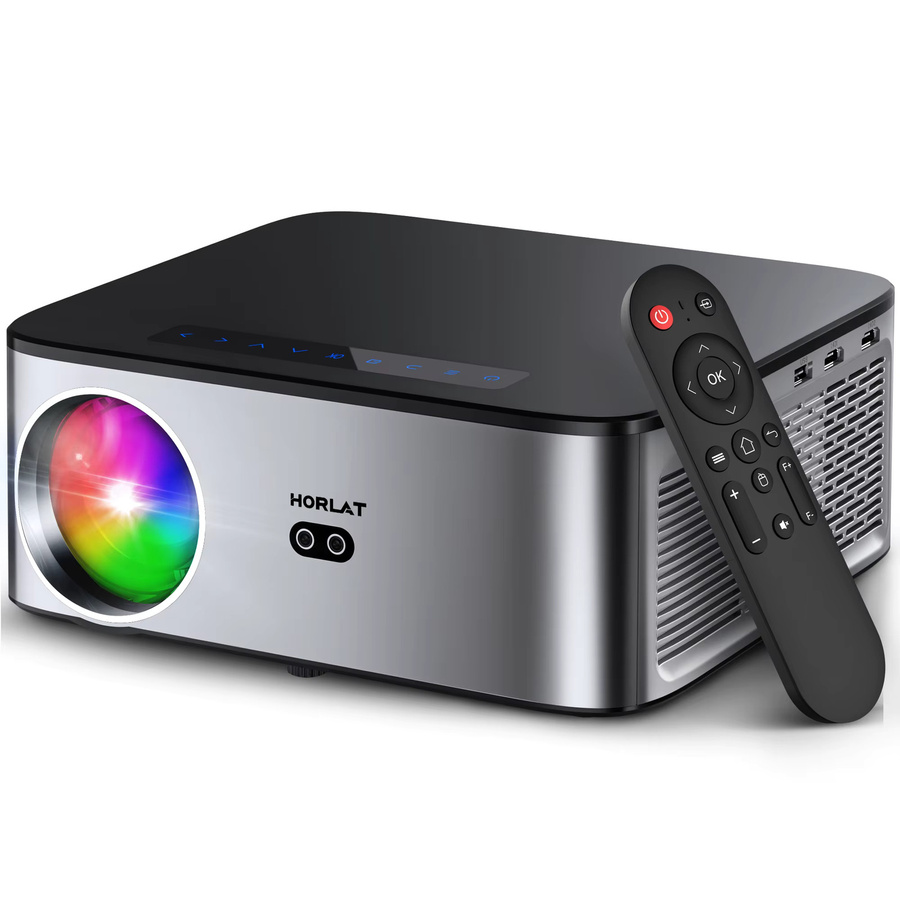 HORLAT T09MAX Google TV 4K Projektor mit 40000 Lumen, WiFi6 und Bluetooth 5.2, Autofokus, Native 1080P Full HD Heimkino Filmprojektor - Bild 4