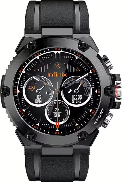 Infinix XWatch 3GT XW3GT Smartwatch in Grau mit Bluetooth und wasserfestem Design - Bild 1