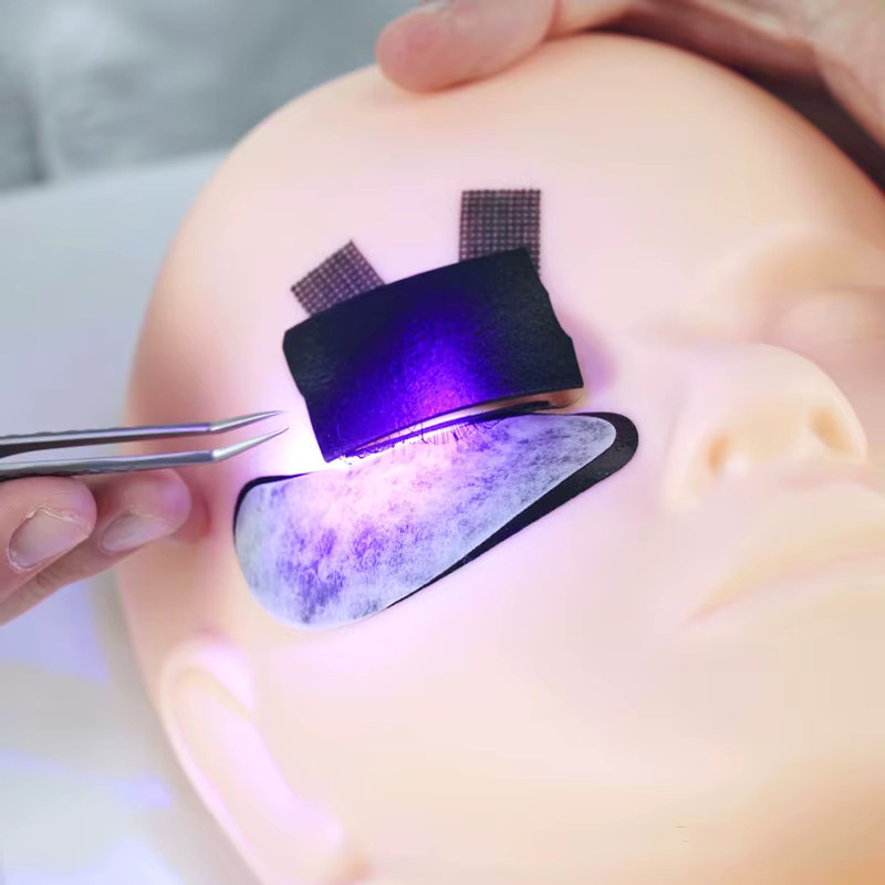 XINYILEJIA Wimpernverlängerung Augengel Pads, 150 Paar, Schwarz, Matt - Bild 6