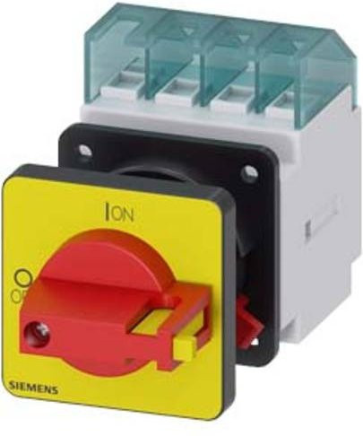 Siemens Lasttrennschalter 4polig Rot Gelb 16A 690 V/AC 6mm² 3LD20501TL13 - Bild 1
