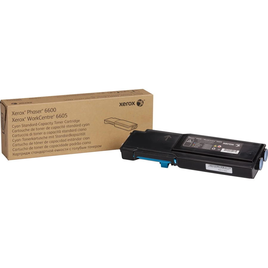 Xerox Toner Cartridge Cyan 106R02245 für Phaser 6600 und WorkCentre 6605 - Bild 1