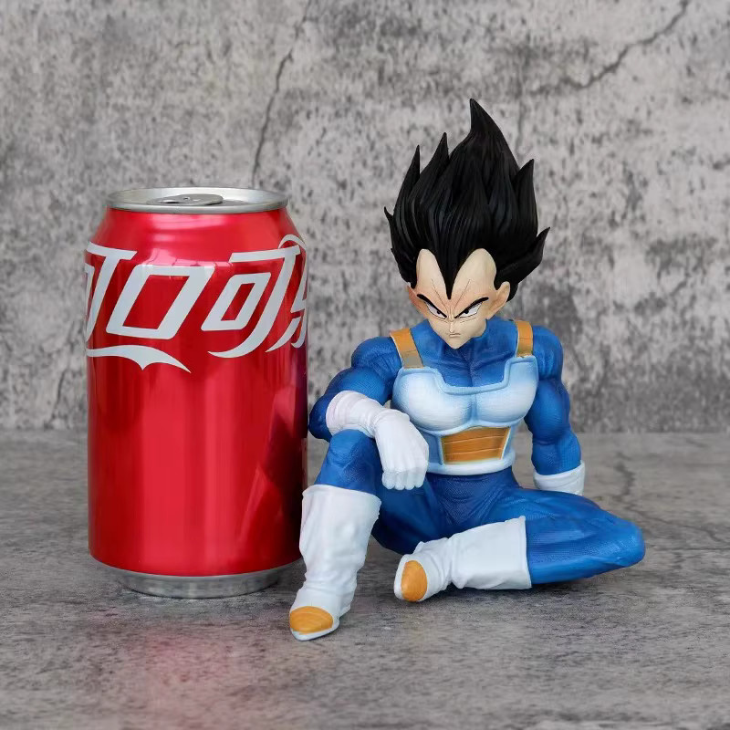 Bandai Dragon Ball Saiyajin Vegeta sitzend, Anime-Figur, Modell - Bild 2