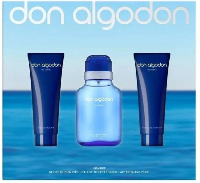 Don Algodon Eau de Toilette Spray, 100 ml, Herren, 3-teiliges Set - Bild 1