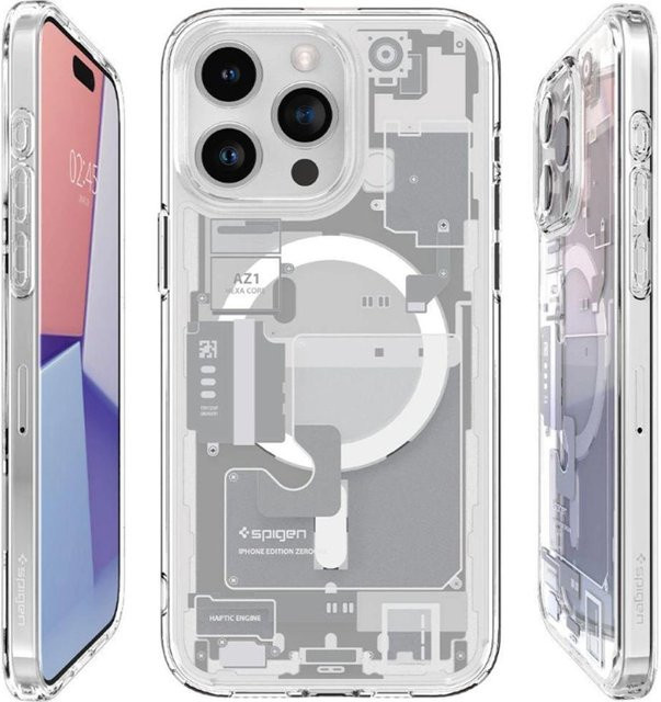 Spigen Ultra Hybrid MagSafe Schutzhülle für iPhone 15 Pro in Weiß - Bild 1