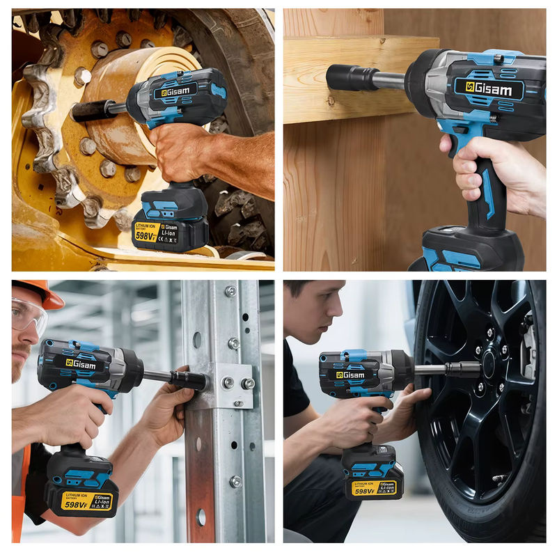 Makita GΣ 2800 N.M Bürstenloser elektrischer Schlagschrauber mit verlängertem Amboss und 1/2 Zoll für 18V Akku-Systeme - Bild 2