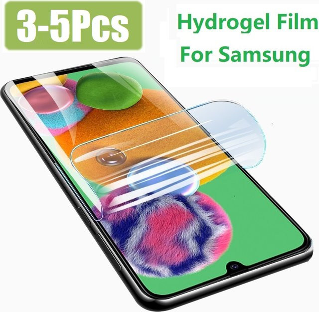 3-5 Stück Hydrogel Displayfolie für Samsung Galaxy A12, M12, A22, A42 5G, transparent - Bild 1